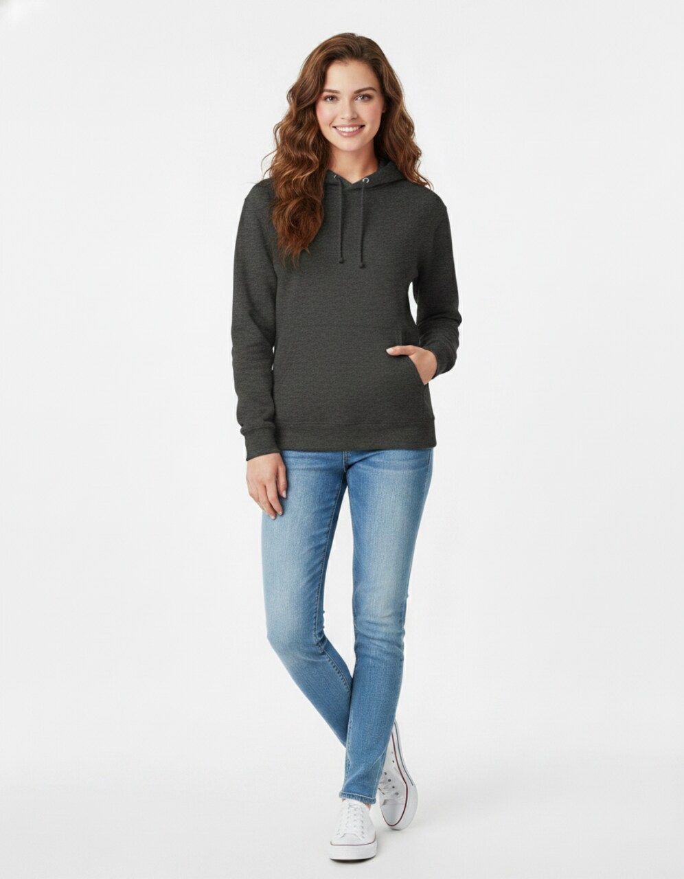 JERZEES NuBlend Hooded Sweatshirt for Casual, Winter & Everyday Wear